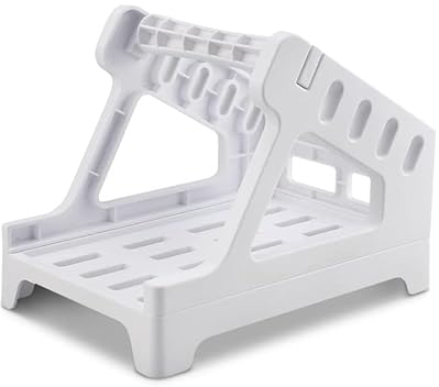 Etikettenhalter DHL Etikettendrucker - Thermo Etikettenhalter Für Rollen Und Endlosetiketten, Zubehör Für Desktop-Etikettendrucker (Weiß)