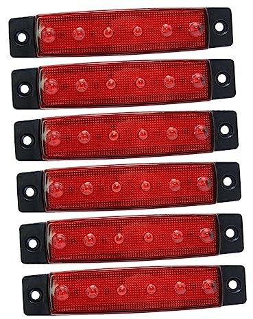 Parliky Led Bootslichter 6 Stück Hecklichter Abs Marine Navigationslichter Für Boot Angeln Nachtfahrt