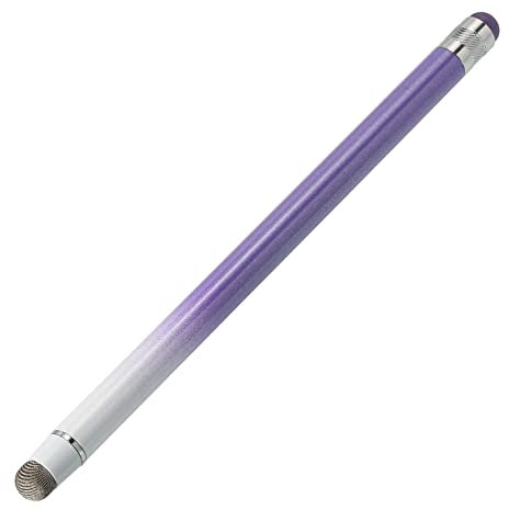 sourcing map Stylet Stylos pour Tactile Écrans Capacitif Stylet Universel Tablette Stylo Sensibilité Précision, Dégradé Violet