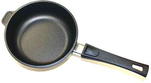 PFANNEN JOSCHI Hochrandpfanne 20cm abnehmbarer Stiel für alle Herdarten (inklusiv Induktion) 100% MADE IN GERMANY
