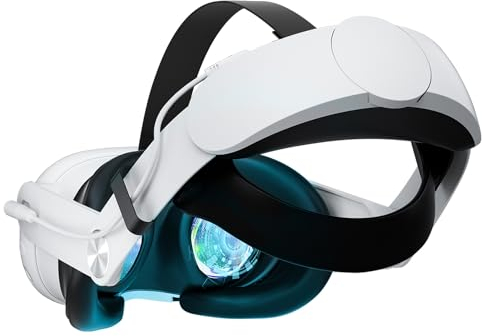 For Meta Quest 3 Elite Strap with Battery, 6000 mAh Charger Headband with Charging Display for Meta Quest 3, Head Strap Improved Support for VR Headset
