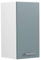 Vicco Hängeschrank R-Line, hängender Küchenschrank, Blau-Grau/Weiß, 30 cm