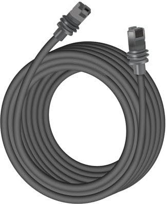 Für Starlink Gen 3 Kabel 49ft 15m 1200Mbps IP68 Wasserdichte verlängerungskabel Satelliten Kabel Gen 3 Ersetzt V3 Kabel für Starlink Rectangular Satellite Gen 3 (Nickel Shell Gold Plated1)