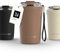 LARS NYSØM Thermo Kaffeebecher to go mit Trageschlaufe & Tritan Deckel | Travel Mug 0,38 Liter mit Isolierung | Auslaufsicherer Edelstahl Thermobecher für Café & Tee (Mocha Brown, 380ml)
