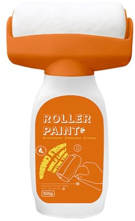 Tragbarer Farbroller L Wandfarbroller mit Verlängerung L Kompakter Farbroller L Batteriebetriebener Farbroller L Elektrischer Farbroller Tragbar und Leicht Zum Malen