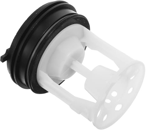 Washing Machine Drain Pipe Sealer Abs Black Floor Drain Plug | Leakproof Design, Efficient Filtration, Fits Sewer Pipe and Floor Drain, Washer Hose Seal