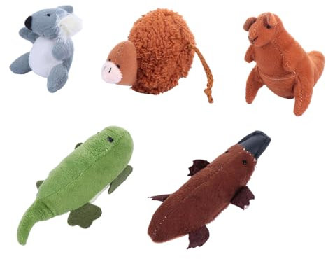 ibasenice 1 Satz Fingerpuppe Cartoon-Puppen PP Baumwolle