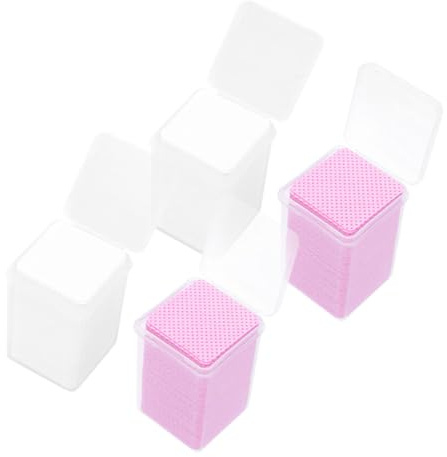CLISPEED 800pcs Cleaning Pads Glue Cleaning for Glue Bottle Accessory Professional Wiping Cotton for Salon for Eyelash Extension Cleanser