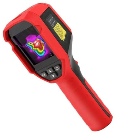 URPIZY UTi120S Handheld Wärmebildkamera mit -20°C bis 400°C Messbereich, 0,1°C Auflösung, IP65 wasserdicht und staubdicht, Sturzfest bis 2m, Lecksuche, Gesundheitswesen,