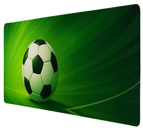 speecheese Schreibtischunterlage 89x40cm XXL Mauspad Fußball Lustige Büros | für Sportfans und Tischunterlage für Fußballfans