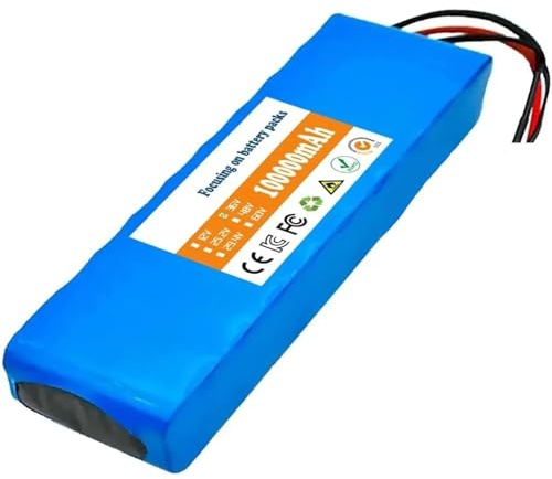36V 100AH 10S2P E-Bike Lithium-Ion Battery Pack, With Charger, E-Scooter Replacement Batteries, Built-In BMS, Waterproof Lithium-Ion Battery(XT60+T)