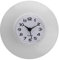 ZHOUBA Reloj de pared impermeable para cocina, baño, ducha, ventosa, decoración de nevera, regalo, color blanco