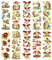 Ideen mit Herz Transparent-Sticker, 10 Bogen à 10cm x 30cm | Bunte Aufkleber zum Basteln & Dekorieren (Marienkäfer Lucky Lo)