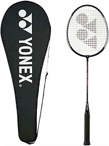 Yonex GR 303 Badmintonschläger mit kompletter Abdeckung, Aluminium-Mischung (schwarz)