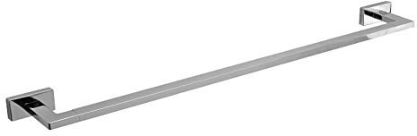 INDA A1818CCR Lea 1900 Porte-Serviettes, Laiton, Chrome, 8 x 66 x 3 cm