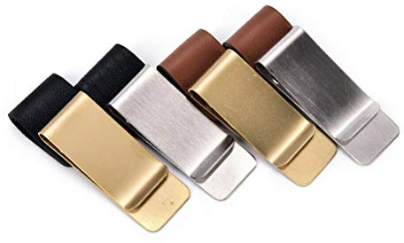 TopHomer Leather Pen Loop & Metal Clip Pen Holder For Traveller's Notebook Leather Journals & Diaries Sketchbook