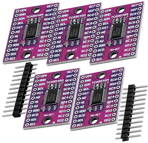 AZDelivery 5 x PCA9548A I2C Multiplexer 8-Kanal-Multiplexer kompatibel mit Arduino inklusive E-Book!
