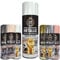 Classic Signature - 1 x Metallic White Spray Paint 400ml Multi-Purpose Use, Spray for Metal and Wooden Furniture, Ornaments, Decorative Items and Much More for Interior & Exterior