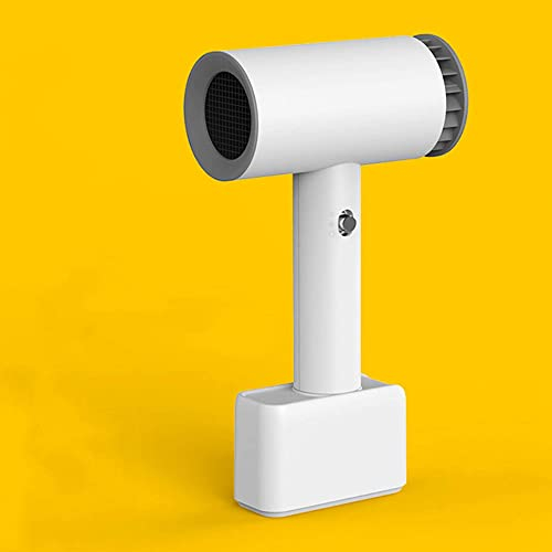 GWMWON Cordless Hair Dryer, Portable Travel Hair Dryers, Lightweight Mini Blow Dryer, 15600mAH Batteries Operated, for Art Painting/Outdoor/Home