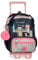 Enso Travel Time Kleiner Rucksack mit Trolley, Blau, 23 x 28 x 10 cm, Polyester, 6,44 l