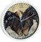 CreaDesign, Wanduhr Kinder personalisiert mit Name, Motiv Paint Horses, Rahmen Wanduhr weiß, Ø 19,5 cm