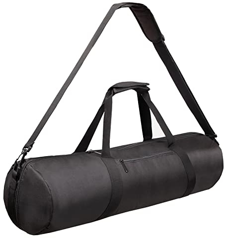BOLLUMA Tripod Bag 31.5in Foam Padded, Photography Light Stand Carry Bag 80cm x 20cm, Adjustable Shoulder Strap, Large Sturdy Storage Bag for Photography Equipment Monopod Light Stand