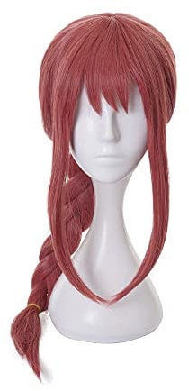 Anime Cosplay Wig for Chainsaw Man Cosplay Wig + Free Wig Cap (Makima)