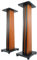 Rockville SS36C 36 Speaker Stands 100Lbs Capacity, Wood Grain Finish, Cable Management, Anti-Vibration Pads, Wide Base, for Home Audio and Studio Monitoring