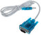 Wresetly DB9 Cable de Datos de Ordenador Cable VGA 9 Pin DB9 Cable de Datos Interfaz USB a R232
