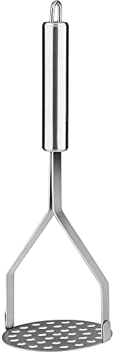 Schiaccia Patate In Acciaio, Schiacciapatate Acciaio Inox, Professionale Schiaccia Patate, Gadget Da Cucina Manuale, Schiaccia Patate In Acciaio Per Purea Di Patate, Marmellata, Verdura, Frutta