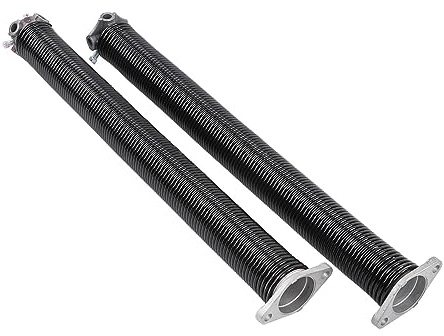 2 Stück 2 Garage Tor Torsionsfedern aus Stahl Spule und Aluminium Kege MIN 18,000 Cycles für Family Replacement and Installation (218 x 2x26)