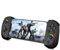 Fiorky D8 Controlador de Juego inalámbrico telescópico Joystick con Turbo/giroscopio de 6 Ejes/vibración Joystick inalámbrico para Gamepad Compatible con Luz RGB para Andrid iOS PS3 PS4