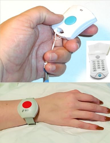 Medical Alert That Calls Family - NO Monthly FEES, Ever! Uses Landline Or Cell Phone Adapter