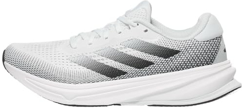 adidas Supernova Rise Herren-Sneaker, Weiß/Schwarz/Zero Metallic, 11 US