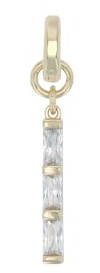 Amor Charm 925 Sterling Silber Damen Charms, mit Zirkonia synth., 2,6 cm, Weiß, Kommt in Schmuck Geschenk Box, 2038503