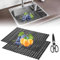 2 Alfombrillas XL para Fregadero de Cocina, Protector de PVC para Fregadero de Acero Inoxidable/Porcelana 40 x 30 cm
