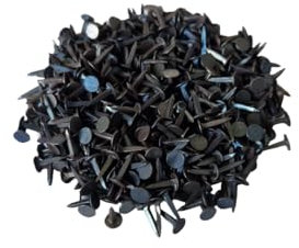 Semences Tapissier Evidées en Acier - 11mm 8/5 (6,4 mm Ø) - 1kg - Petit Clou idéal pour Pose de Toile et Rabattage de Chanfrein - Haute Qualité & Fabriqué en France