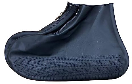 Stivali di gomma da donna, corti, da pioggia, antiscivolo, in gomma, impermeabili, in gomma, da giardino, da lavoro, per primavera, taglie 35-45, Nero , 42 EU