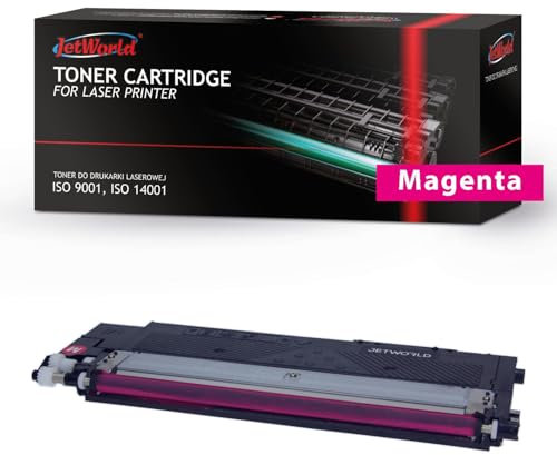 JetWorld Toner Ersatz Samsung CLTM406S Magenta für CLP360, CLP360N, CLP360ND, CLP365, CLP365W, CLX3300, CLX3305, CLX3305FN, CLX3305FW, CLX3305W 1000 Seiten je Tonerkartusche, Hochwertiger Druck