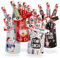 younikat 4X Aufkleber-Set Weihnachten -Für Dich- passend für Vier Duplo Pralinen Packungen I selbstklebend I zum Verschenken I dv1521