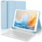 WINCHKING Clavier pour iPad 6 ème - Coque Clavier pour iPad 9,7 Pouces (6ème / 5ème), AZERTY (Ciel Bleu)