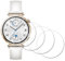 iDaPro [4Pcs Protection d'Ecran pour HUAWEI Watch GT 5 GT5 41mm/GT 4 GT4 41mm,Verre Trempé,Dureté 9H,Anti-rayure,Sans Bulle,Anti-empreinte,Installation Facile