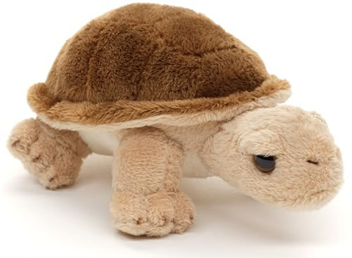 Uni-Toys - Landschildkröte Plushie- 14 cm (Länge) - Plüsch-Schildkröte - Plüschtier, Kuscheltier