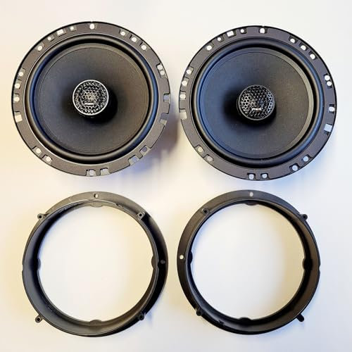 Phase Linear Lautsprecher Einbauset passend für Opel Astra H ab 2005 Opel Corsa D ab 2006 Tür vorne