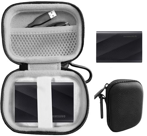 Getgear Tragbare SSD-Hülle, kompatibel mit Samsung T9 Portable SSD 4 TB / 2 TB / 1 TB