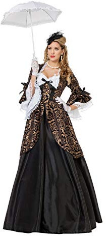 Wilbers Déguisement Marquise Noir Femme