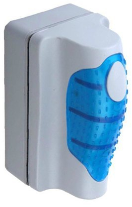 Cebbay Brosse magnétique Aquarium Grattoir à algues Outil de nettoyage flottant (S, M, L)