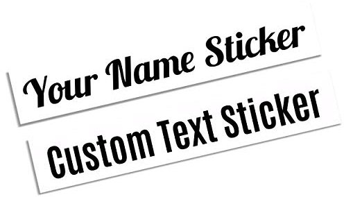 Personalised Name Stickers Suitable For Water Bottles Custom Name Lettering Drinks Bottle Sticker