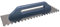 DEWEPRO® Schweizer Glättekelle - Glättkelle - Aufziehplatte - Aufziehglätte - Edelstahl 480x130mm -gezahnt 12x12mm - Zahnglättekelle