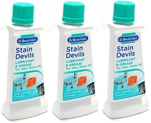 Dr Beckmann Stain Devils Grease, Lubricant & Paint Remover (3 x 50ml)